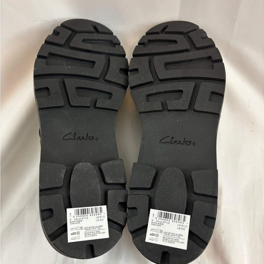 Clarks Black Women's Flats - Picture 4 of 7